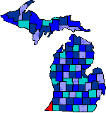 Berrien county map