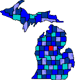 Clare county map