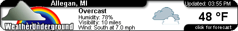 Click for Allegan, Michigan Forecast